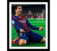 Luis Suarez - Barcelona Autographed Signed & Framed Photo Display