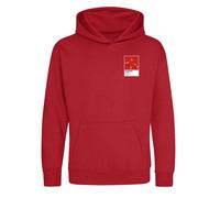 Luis Suarez Liverpool Icon Frame Kids Hoodie - Red / 9-11 years
