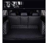 LUISAS Car Full Coverage Boot Liner for VW Sharan 7seats 2012-2023,Anti-Scratch Non-Slip Durable Leather Cargo Tray Liners Protector Pad,B-Black