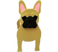 LUIVZD Dog Planter Plant Pots Succulent Pots Indoor Use Pvc Material A Set Of 1 Pieces For Kids, Small Potted Succulent Plant Pot With Drainage Hole, Antique Style(F)