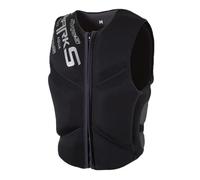 LUIVZD Swim Jacket - Adult Neoprene Life Jacket Lightweight Anti-Collision Large Buoyancy Swimming Vest for Fishing, Boating, Snorkeling(black,4XL)