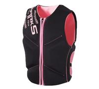 LUIVZD Swim Jacket - Adult Neoprene Life Jacket Lightweight Anti-Collision Large Buoyancy Swimming Vest for Fishing, Boating, Snorkeling(Pink,S)