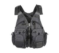 LUIVZD Swim Jacket - Floating Device Adult, Portable Fishing Safety Life Jacket, Jacket Swimming Sailing Waistcoat with Adjustable Belt High Buoyancy Life Jacket(GRAY)
