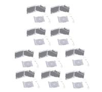 LUJIAXI 10pcs Miniature Album Memorabilias Keyring Acrylic Keychain Pendant Accessory for Music Lovers Handmade Bag Decoration Acrylic Keychain