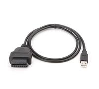 LUJIAXI 16Pin To USB Port Charger Adapter Cable Connector Diagnostic Tool Connector