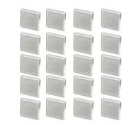 LUJIAXI 20Pcs Coin Storage Box Practical Holder Organizer Case with Adjustable Gaskets for Jewelry Collectors Foam Liner Coin Cases