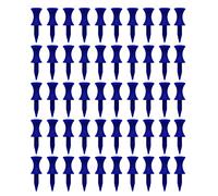 LUJIAXI 50Pcs Golf-Tees Step Down, Tees, 6-Colors Each of 50pcs, Assorted Size 70mm / 57mm / 51mm / 45mm / 38mm / 32mm Holder Stand