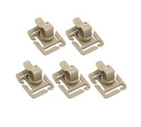 LUJIAXI 5Pcs Drinks Bag Tube Clamps Pack Water Hose Clamps Fixtures Clip Outdoor Bag Tube Clip Water Bladder Hose Pipe