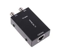 LUJIAXI BNC To RJ45 Transmitter 2.048Mbps G703 Coaxial Balance To Unbalance Converter 75 Ohm To 120 Ohm Impedance Balanced Unbalanced Converter