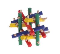 LUJIAXI Colorful Grinding Gnawing Wood Balls Hamster Pet Toy Accessories For Chinchilla Small Pets Chewing Teeth Care Puppy Chew Toys Dog Chew Toys Puppy Teething Go Dog Guard Baby Teething