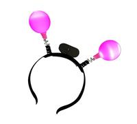 LUJIAXI Colorful Sphere Spring Headpiece Novelty Party Accessories Nonslip For Birthday Music Festival And Carnivals Festival Light Up Hairband