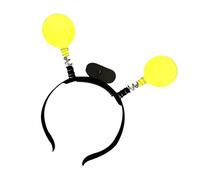 LUJIAXI Colorful Sphere Spring Headpiece Novelty Party Accessories Nonslip For Birthday Music Festival And Carnivals Festival Light Up Hairband