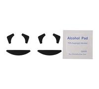 LUJIAXI Feet Curved Edge Skates Glides Pad for DeathAdder Gaming 2 Sets Rechargeable Ergonomic