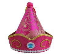 LUJIAXI Mongolian Hat For Adult Children Ethnic Mongolian Dance Costume Hat For Performances Stage Props Head Accessories Party Theme
