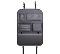 LUJIAXI Multiple Compartment Car Kick Mat Seat Back Organizers Back Pocket Storage Bag Backseat Storage Pocket for SUV Trunk Organizers for Small Spaces