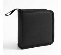 LUJIAXI Oxford Cloth 40-tablet CDs Capacity Auto Disc Holder Water Resistant And Wear Resistant For Quickly Access During Drive CDs Storage Bag For Car