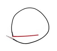 LUJIAXI Red Under Saddle Ceramic Piezo Pickup with 2.5mm Plug for Acoustic Classical