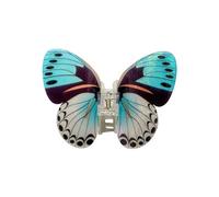 LUJIAXI Simulation Butterfly Hair Clip Elegant Hair Claw Barrette Acrylic Accessory for Girls Spring Clamp Accessory Wedding Clip