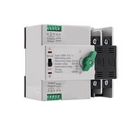 LUJIAYA 2P Rail Dual Power Automatic Transfer Selector Switches Uninterrupted 100A/125A Photovoltaic Solar(100A(PV))