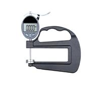 LUJIAYA Flat head Pointer needle thickness gauge 0-25MM 120MM deep throat long span cloth paper leaf thickness meter tester(30030249 0-25 0.01)