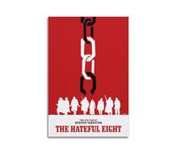 LUJKYT The Hateful Eight Poster Vintage Art Cover Room Decor Aesthetic for Bedroom Living Room Walls Aesthetic Poster 12x18inch(30x45cm) Unframe-style