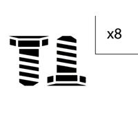 LuK 411 0147 10 Screw Set, flywheel