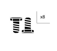 LuK 411 0150 10 Screw Set, flywheel