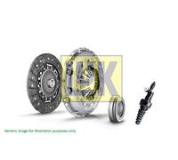 Clutch Kit 4pc (Cover+Plate+Brg+Slave Cyl.) fits PEUGEOT PARTNER 1.6D 2005 on