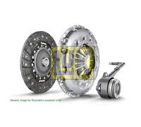 LuK Clutch Kit Set 3pc fits Ford Fiesta V 2001-2008 1.4