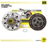 LuK REPSET PRO 3 PIECE CLUTCH KIT VAUXHALL CORSA II1.0 12V (09/00 - ) 620311733