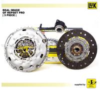LuK REPSET PRO 3PC CLUTCH KIT FOR VW MULTIVAN V TRANSPORTER V 2.5 TDI 624315634