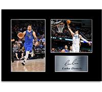 Luka Doncic Basketball Player A4 Printed Signed Autograph Photo Display Mount Gift
