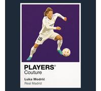 Luka Modrić 2 Real Madrid Icon Frame Men's Hoodie - Red / L