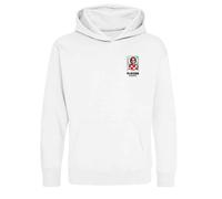 Luka Modric World Cup Sticker Kids Hoodie - White / 12-13 years