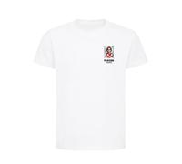 Luka Modric World Cup Sticker Kids T-Shirt - White / 9-11 years