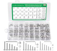 Lukaisen M2 M3 M4 Screws Set, 820PCS Stainless Steel Socket Head Bolts Kit
