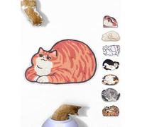 Lukamoo® Cute Cat Litter Mat (76x51cm), Large/L, for Kitty Litter & Cute Cat Litter Box