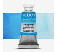Lukas : 1862 : Watercolour Paint : 24ml : Cyan Primary Blue