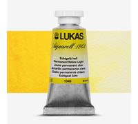 Lukas : 1862 : Watercolour Paint : 24ml : Permanent Yellow Light