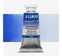 Lukas : 1862 : Watercolour Paint : 24ml : Ultramarine Deep