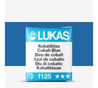 Lukas : 1862 : Watercolour Paint : Half Pan : Cobalt Blue