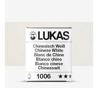 Lukas : 1862 : Watercolour Paint : Half Pan : Permanent Chinese White