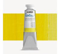 Lukas Berlin Oil 37 ml - Water Mixable Oil Paint in Premium Quality - Lemon Yellow