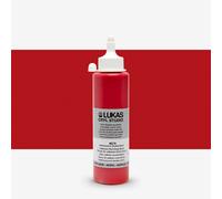 Lukas : Cryl Studio : Acrylic Paint : 250ml : Cadmium Red Deep