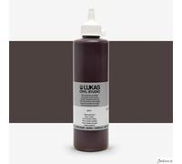 Lukas Cryl Studio Acrylic Paint 500ml Burnt Umber For Artists And Students