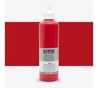 Lukas : Cryl Studio : Acrylic Paint : 500ml : Cadmium Red Deep