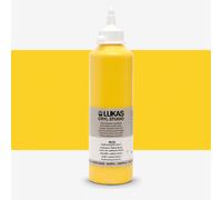 Lukas : Cryl Studio : Acrylic Paint : 500ml : Cadmium Yellow Light