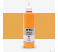 LUKAS Cryl Studio 500ml Premium Quality Acrylic Paint - Indian Yellow