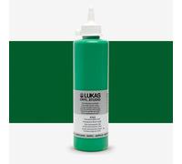 Lukas : Cryl Studio : Acrylic Paint : 500ml : Permanent Green Light