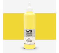 Lukas : Cryl Studio : Acrylic Paint : 500ml : Primary Yellow